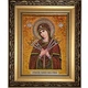 Картина из янтаря икона 'Семистрельная' размер полотна 15х20 см (арт. 2671520) - изображение 3