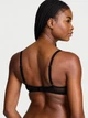 Бюстгальтер Victoria's Secret (286978992) Tease Rose Embroidery Unlined Demi Bra 80C черный - зображення 2
