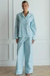 Forli Пижамный костюм из хлопка с кружевом Margaret XL/XXL Голубой HL0073-86-69_XL/XXL - изображение 2