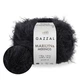 Пряжа Gazzal Marilyn & Merinos, чорна №8281, 50 г / 88 м, мериносова пряжа з поліамідом, для светрів та шапок, Gazzal Marilyn & Merinos - зображення 1
