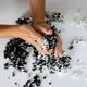 Сенсорная масса Playfoam Pluffle Черный и белый Learning resources EI-1944 - изображение 2