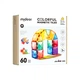 Магнітний конструктор Кольорові плитки (60 деталей) Mideer Toys CT1210 - зображення 1