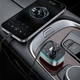 Автомобільний адаптер HOCO Crystal transparent car BT FM transmitter E71 сіро прозорий - зображення 4