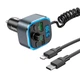 Автомобільний адаптер ФМ передавач HOCO E74 Energy car BT FM transmitter - зображення 2