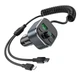 Автомобільний адаптер ФМ передавач HOCO E74 Energy car BT FM transmitter - зображення 8