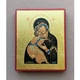 Писана Володимирська ікона Божої Матері (Вишгородська) 15×19 см - зображення 4