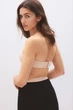 Бюстгальтер бандо пуш ап со съемными бретелями H&M Microfiber Bandeau телесный 85C (1223360) - изображение 2
