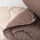 Одеяло всесезонное двуспальное ТЕП 180×210 см, 400 г/м² Duo Season Коричневый с бежевым (58790180210) - изображение 6