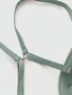 Бюстгальтер пуш ап на косточках Body by M&S Flexifit Wired Push Up Plunge Bra дымчато зеленый 65F (6737) - изображение 3