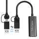 2-в-1 HDMI USB 3.0 карта захвата видео USB-A + Type-C 1080P/60Hz, 4K адаптер для оцифровки HDMI Video Capture card 1080p 60 Гц (HDMI_to_USB_type_c) - изображение 6
