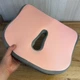 Ортопедическая подушка для сидения с отверстием Memory Foam 38х30х6 см для кресла, авто розовая - изображение 5