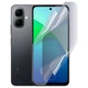 Плёнка гидрогелевая для Infinix Smart 10 (X6725) глянцевая противоударная на инфиникс смарт 10 (x6725) прозрачная - изображение 1