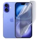 Антишпион приватная плёнка гидрогелевая для Apple iPhone 16 Plus противоударная на епл айфон 16 плюс прозрачная - изображение 1