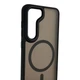 Чохол MagSafe для Samsung Galaxy S23 чорний (напівпрозорий матовий) - зображення 3