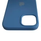 Чохол Silicone Case для Apple iPhone 13 темно-синій (силіконовий, захист камери) - зображення 5