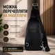 Сумка чоловіча через плече 30×19×5 з натуральної шкіри джокер Qvant (250100) - Чорний - зображення 4