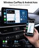 Бездротовий адаптер Apple CarPlay Android Auto CarlinKit Mini Ultra V2 USB + Type-C WiFi безпровідний Карплей Перехідник для бездротового підключення Міні B2 - зображення 3