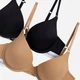Набор бюстгальтеров с Push-up с косточками Tommy Hilfiger 578686867 34C 2 шт Черный/Бежевый (1161903146) - изображение 2