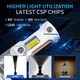 LED лампи H7 60Вт 20000Лм 6500К з CANBUS та захистом IP67 комплект - зображення 4