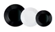 Сервиз столовый Luminarc Harena Black & White Черно-белый из ударопрочного стекла 18 предметов на 6 персон (163-135-N1518) - изображение 3