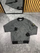 Мужской демисезонный бомбер Stone Island XL серый (SI0050B) - изображение 1