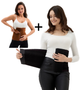 Комплект Поясів НА ЛИПУЧЦІ із Собачого та Верблюжого Хутра Morteks M (50-52) - изображение 1
