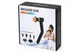 Массажный пистолет перкуссионный MASSAGE GUN TV SH 11 ручное устройство для восстановления мышц спины ног глубокого воздействия Черный - изображение 4