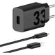 Зарядний пристрій Motorola TurboPower 33W Fast Charger Adapter USB-A + Сable USB-A to USB-C Black (PG38C06448). Швидке заряджання - изображение 3