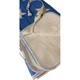 Простынь 150х120 см с подогревом Electric Blanket синяя с белым (0142) - изображение 3