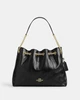 Сумка жіноча Coach Evelyn Shoulder Bag With Quilting чорна - изображение 1