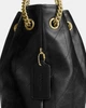 Сумка жіноча Coach Evelyn Shoulder Bag With Quilting чорна - изображение 3