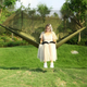 Туристический гамак до 200 кг с москитной сеткой HAMMOCK NET, Хаки - изображение 7