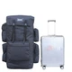 Рюкзак туристический 130л (89х47х27см), xs130l, Черный - изображение 8