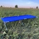Кемпинговая раскладушка до 120кг (189х70х45см) Синий / Раскладушка туристическая / Походная складная кровать - изображение 2