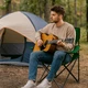 Стул туристический складной до 100 кг, с чехлом, Зеленое - изображение 7