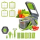 Овощерезка мультислайсер AND1536 Vegetable Cutter • Ручной измельчитель для овощей, фруктов, салатов и домашней нарезки 57952 - изображение 3
