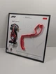 3D Картина На Стіну 25x25 см з Моделлю Bburago Ferrari SF-25 Formula One Team в Масштабі 1:43 Гран-Прі 2025р. для № 16 Charles Leclerc та 3D траса Monaco GP "Monte Carlo Circuit" / Сезон 2025 / Формула 1 / Шарль Леклер - зображення 5
