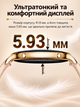Смарт-часы ELVIRA Ultra Slim ультратонкие 5,93 мм со светодиодным фонариком, мониторингом здоровья и звонками, 2 ремешка в комплекте - изображение 6