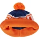 Шапка Brain з помпоном 60 Blue/orange (1858.82.60) - изображение 5