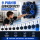 Настінний музичний тренажер для боксу з 6 цілями, підсвічуванням, Bluetooth, рукавичками та 9 режимами роботи, інтерактивна боксерська мішень для дітей - зображення 4