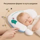 Кокон-позиционер анатомической формы для малыша 1-6 месяцев с мягкими бортиками 65x42 см Дракоша - изображение 4