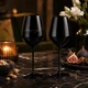 Набор из 2 бокалов для белого вина Rogaska Expert Y 400 мл Black (121691) - изображение 3