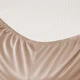 Простынь на резинке MirSon Tencel №03 Creamy 120x200 см (2200009369346) - изображение 2