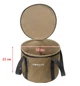 М'яке відро з кришкою для риболовлі World4Carp Soft bucket PVC (ПВХ) 14 л - изображение 2