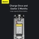 Алкотестер електронний портативний BASEUS Digital Alcohol Tester (CRCX-01) - зображення 7