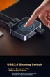 KVM-перемикач UGREEN U5830 2-портовий USB 3.0 (35313) - зображення 10