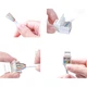 Модуль SAMZHE MKC-610 RJ-45 UTP Cat 6 безинструментальный 10 шт. Бежевый - изображение 13