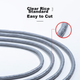 Кабель TP-LINK EC5e-100B Cat5e, гигабитный, неэкранированная витая пара из чистой меди, для монтажа и видеонаблюдения, бухта 100 м - изображение 4