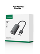 Сетевой адаптер Ugreen 15636 / USB 3.0 / Gigabit Ethernet (RJ45) / Black - изображение 17