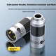 Адаптер для мікрофона CHOOSEAL QS9921 XLR тато Хром - зображення 4